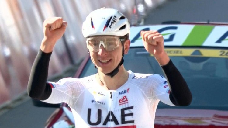 Pogacar's Solo Triumph in Liege-Bastogne-Liege