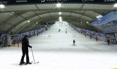 Skiing Surges in Flat Netherlands
