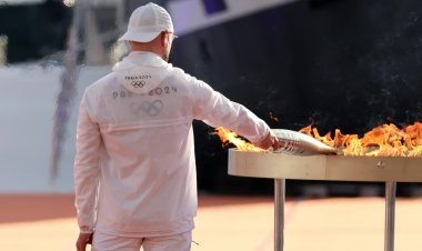Olympic Flame Lands in France