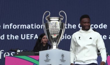 Champions League Trophy Arrives in London for Final