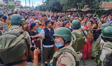 Protests in Manipur Defy Curfew, Demand Peace