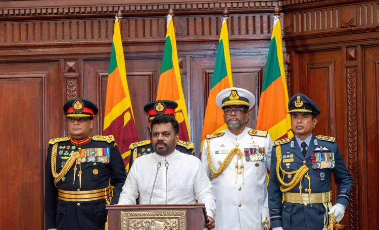 Sri Lanka’s new president vows clean politics