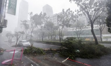 Taiwan hit by Typhoon Krathon, two dead