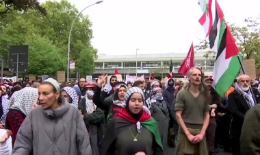 Europe sees pro-Palestinian march