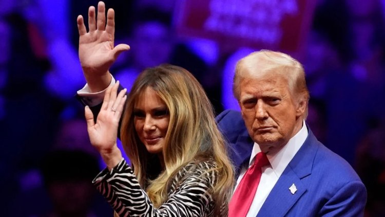 Musk, Melania join Trump at NYC rally for reelection