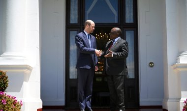 Prince William visits South Africa for Earthshot Prize