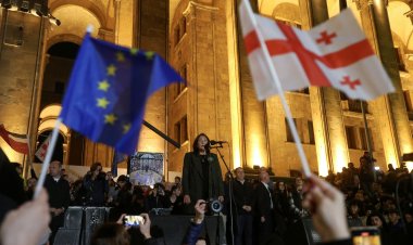 Georgian protesters rally against EU talks freeze