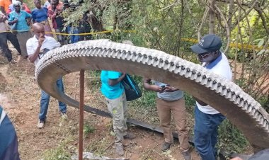 Kenyan village struck by falling rocket debris