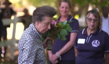 Princess Anne begins Cape Town visit