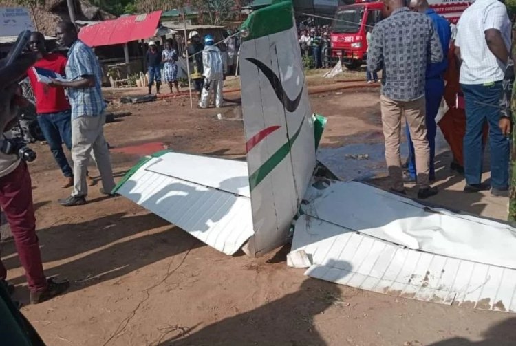 Plane crash near Malindi kills three on ground
