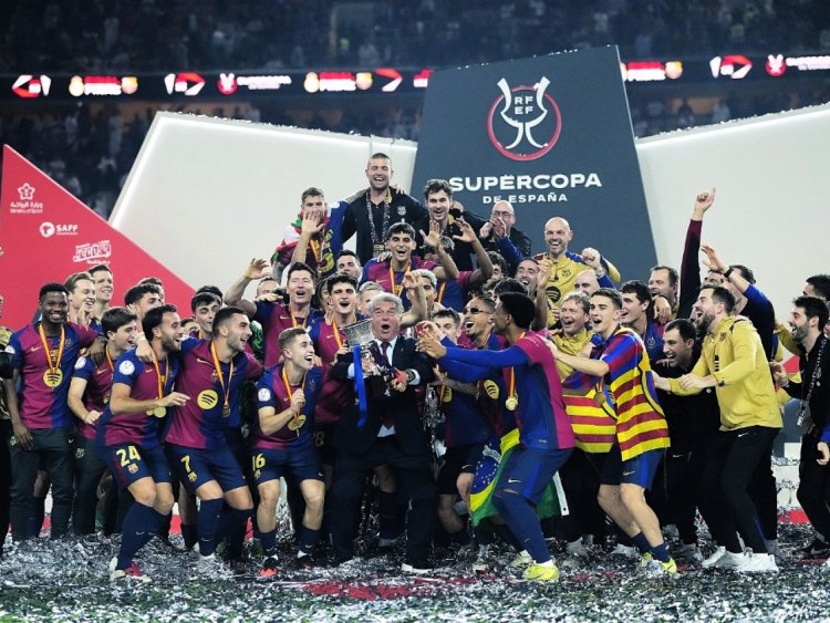 Barcelona win super cup with 5-2 over Madrid