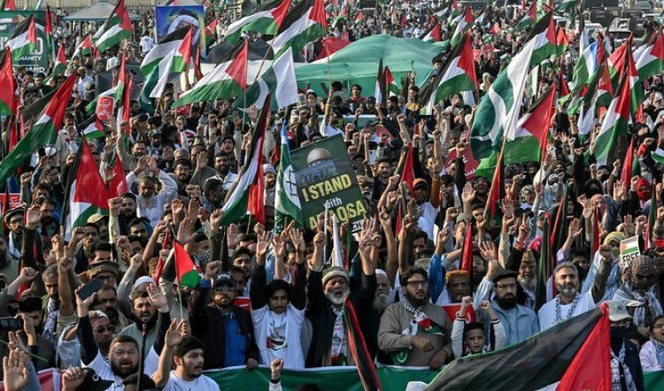 Karachi march demands Gaza ceasefire