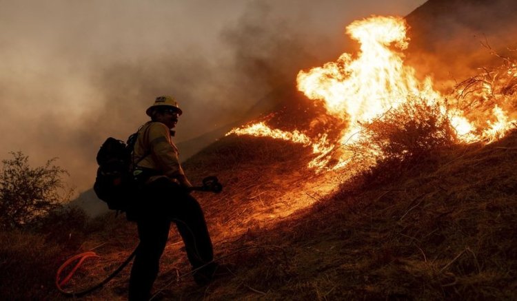 Nine charged for looting in California fire zones