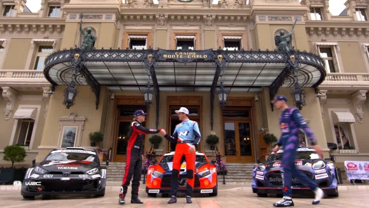 WRC 2025 kicks off in Monte Carlo