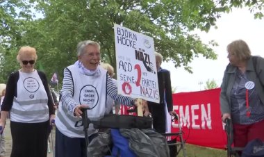 German grannies fight far-right influence