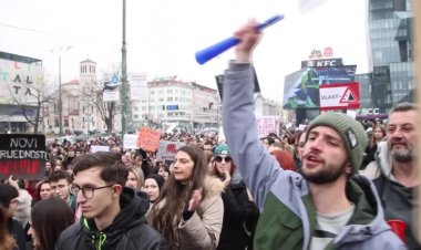 Student protests spread across the Balkans