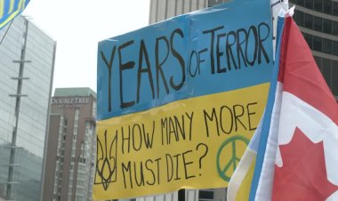 Toronto rally backs Ukraine on invasion anniversary