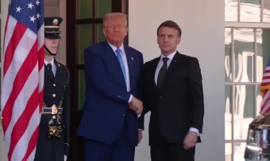 Macron, Trump discuss Ukraine peace talks at White House