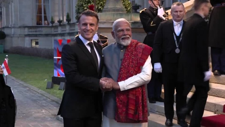 Modi, Macron push for deeper economic ties