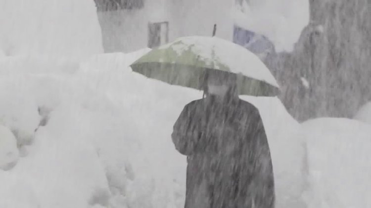 Heavy snow blankets Japan, causing hazards