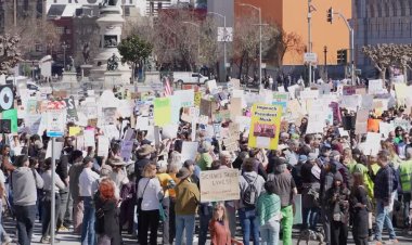 Scientists protest Trump’s funding cuts
