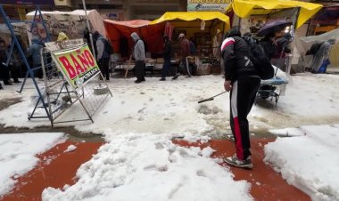 Bolivia hit by severe hailstorm in El Alto