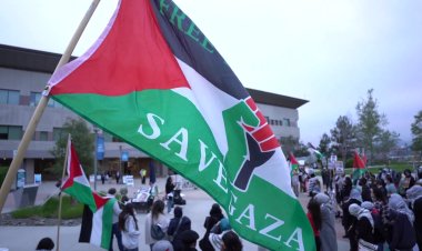 CSUSM students protest IDF soldier event