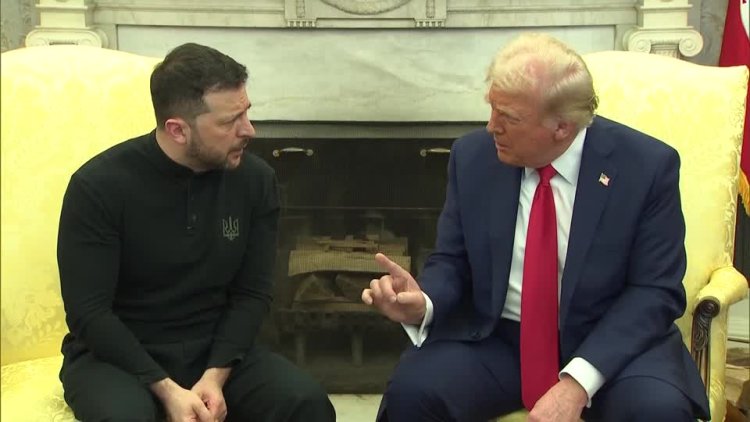 Trump-Zelenskyy meeting ends in dispute