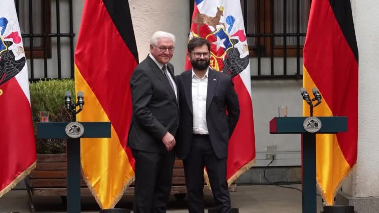 Steinmeier and Boric push for trade diversity