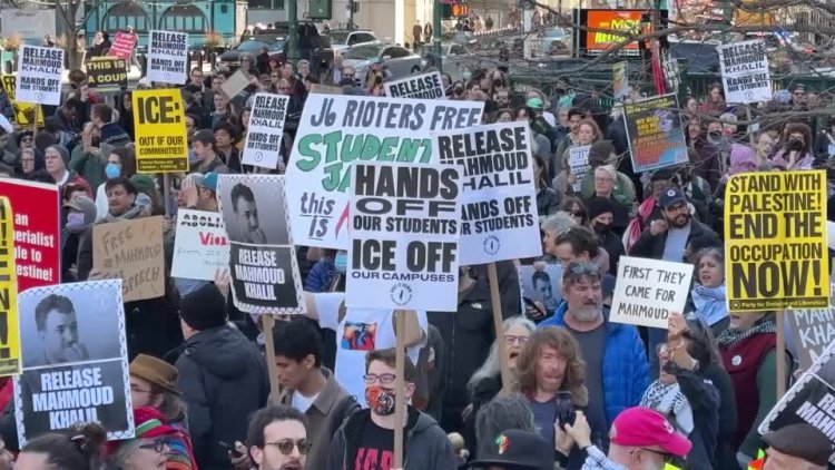 Protests erupt after Columbia student’s arrest