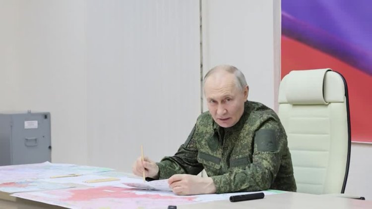 Putin visits Kursk, calls Ukrainians terrorists