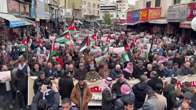 Protests in Jordan grow amid Gaza violence