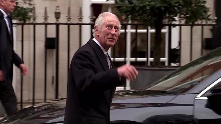 King Charles briefly hospitalized