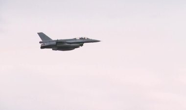Bulgaria receives first F-16 fighter jet