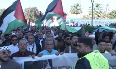 Libyans rally for Gaza amid Israeli advance