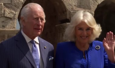 Charles and Camilla mark 20th in Italy