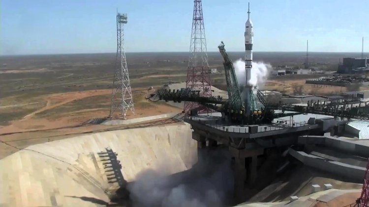 Russia launches Victory Rocket to ISS