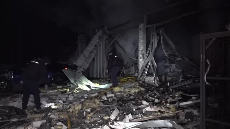 Russia hits Kharkiv with drone barrage