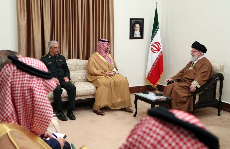 Saudi defence chief visits Iran for talks