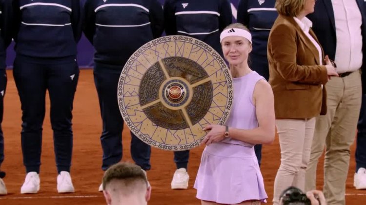 Svitolina wins WTA title in France