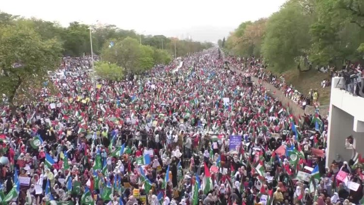 Pakistan rallies for Gaza across cities