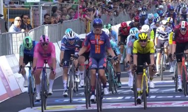 Van Uden wins Giro Stage 4 in Lecce