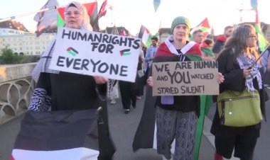 Protesters in Basel target Eurovision