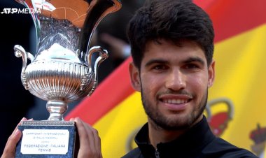 Alcaraz wins Italian Open final in Rome