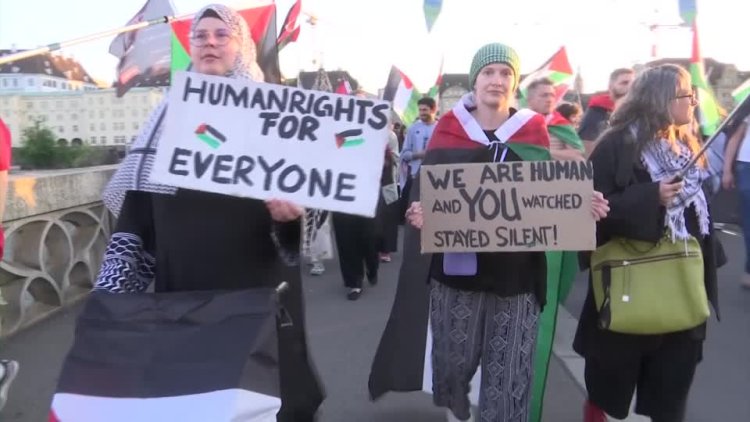 Protesters in Basel target Eurovision