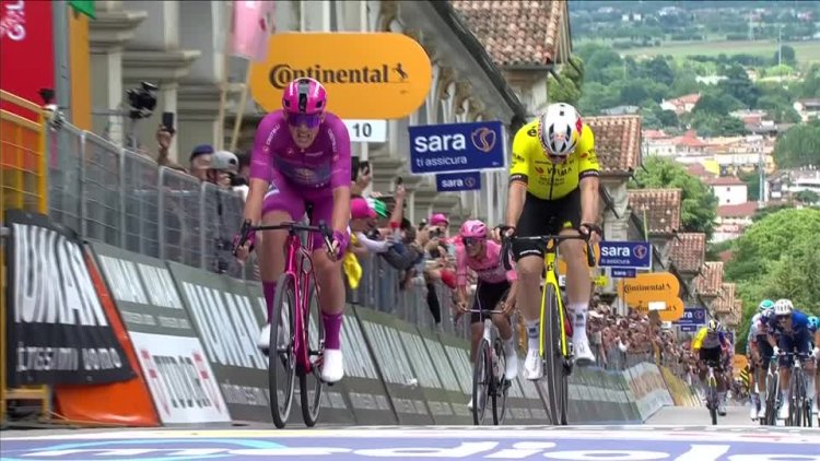 Pedersen wins Stage 13 at Giro d’Italia