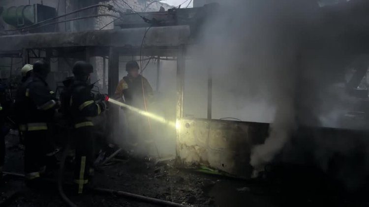 Russia hits Kharkiv in massive drone strike