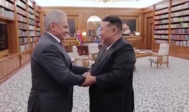 Kim meets Shoigu, backs Russia on Ukraine