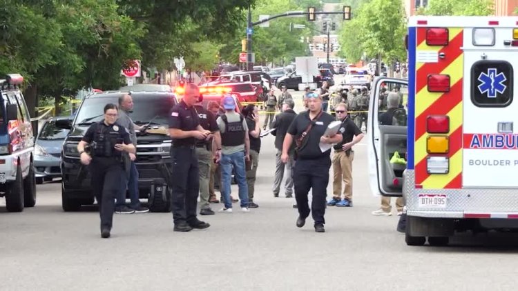 Boulder attack injures six, suspect held
