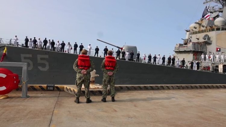 USS Stout returns after 8-month mission